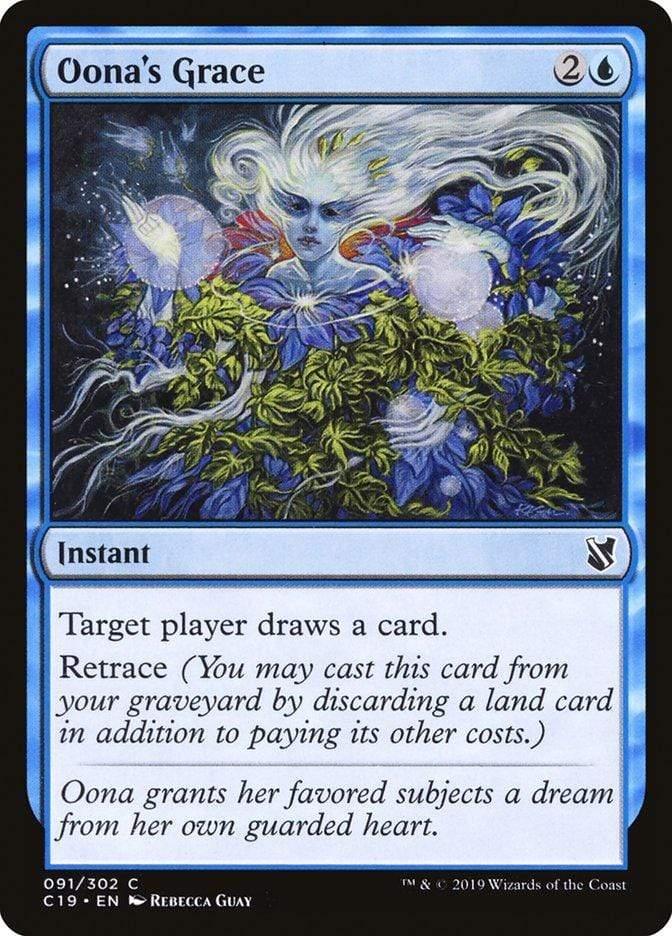 Magic: The Gathering MTG Single Oona's Grace [Commander 2019]