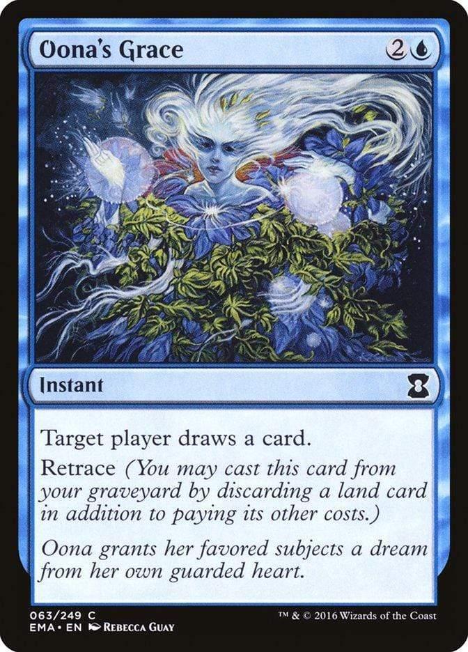 Magic: The Gathering MTG Single Oona's Grace [Eternal Masters]