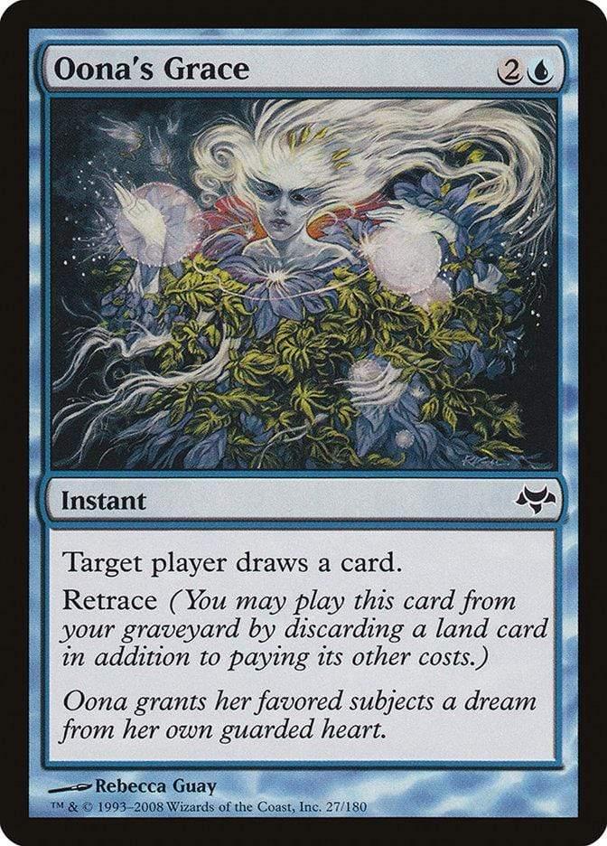 Magic: The Gathering MTG Single Oona's Grace [Eventide]