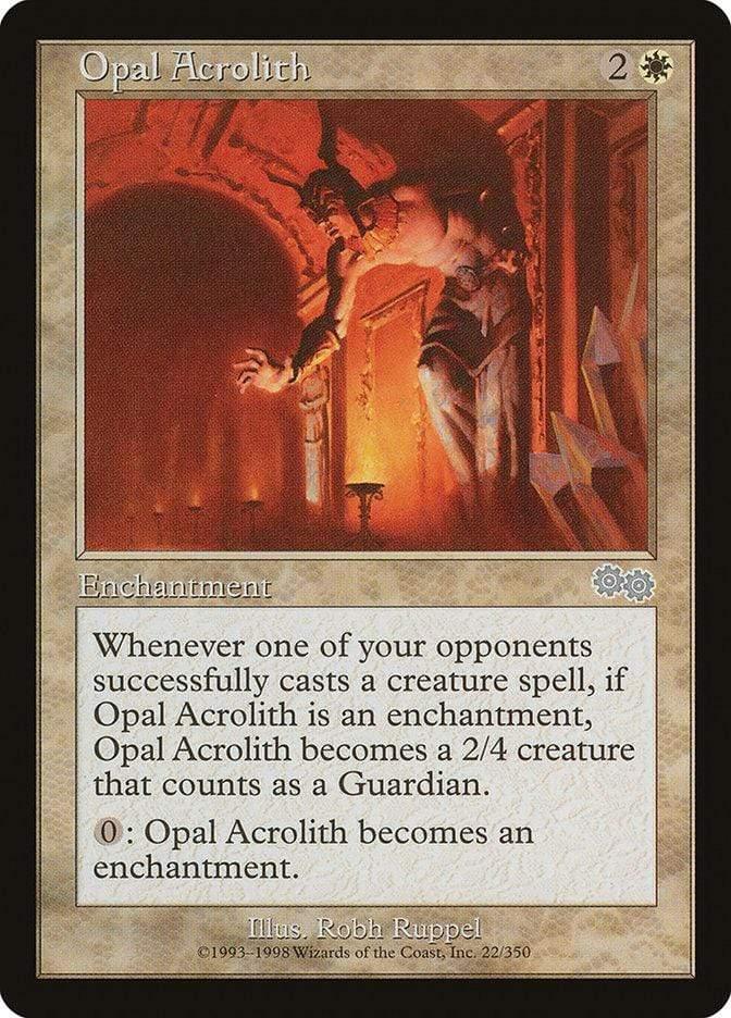 Magic: The Gathering MTG Single Opal Acrolith [Urza's Saga]