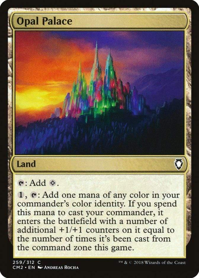 Magic: The Gathering MTG Single Opal Palace [Commander Anthology Volume II]