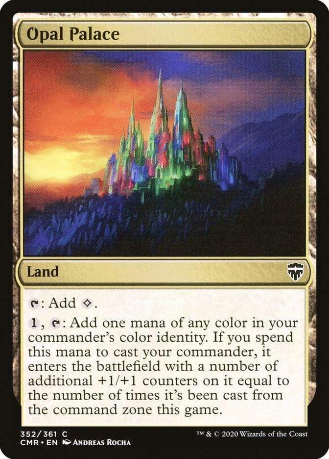 Magic: The Gathering MTG Single Opal Palace [Commander Legends]