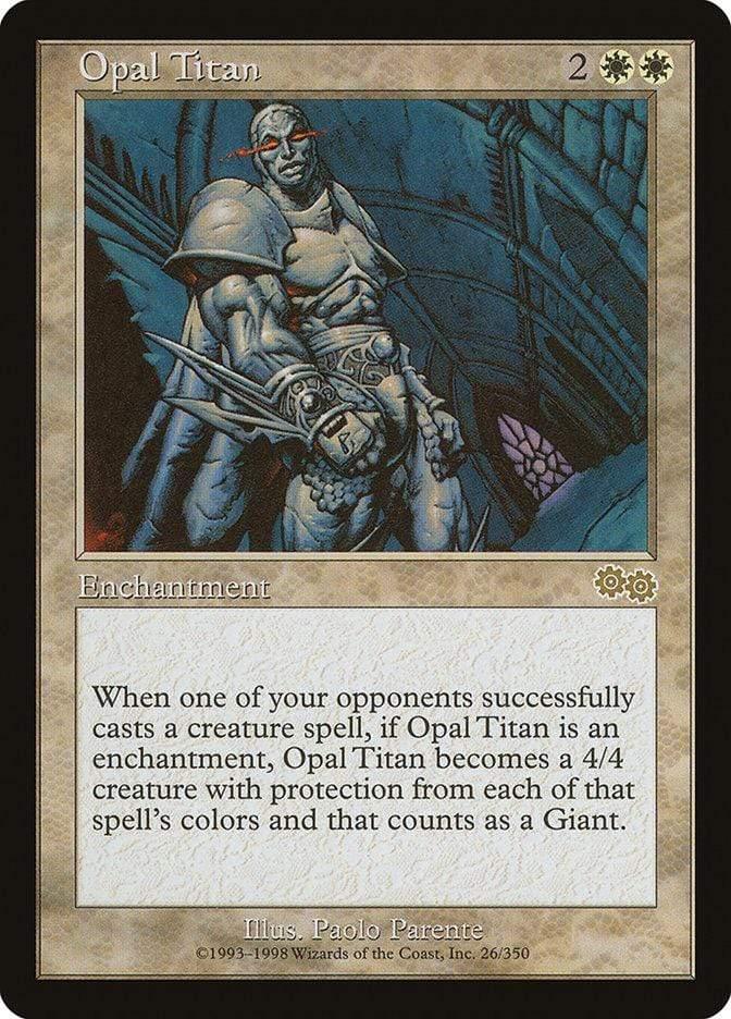 Magic: The Gathering MTG Single Opal Titan [Urza's Saga]