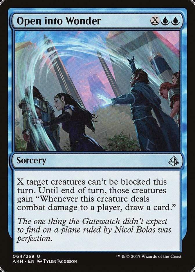Magic: The Gathering MTG Single Open into Wonder [Amonkhet]