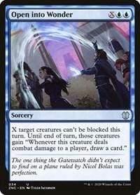 Magic: The Gathering MTG Single Open into Wonder [Zendikar Rising Commander]