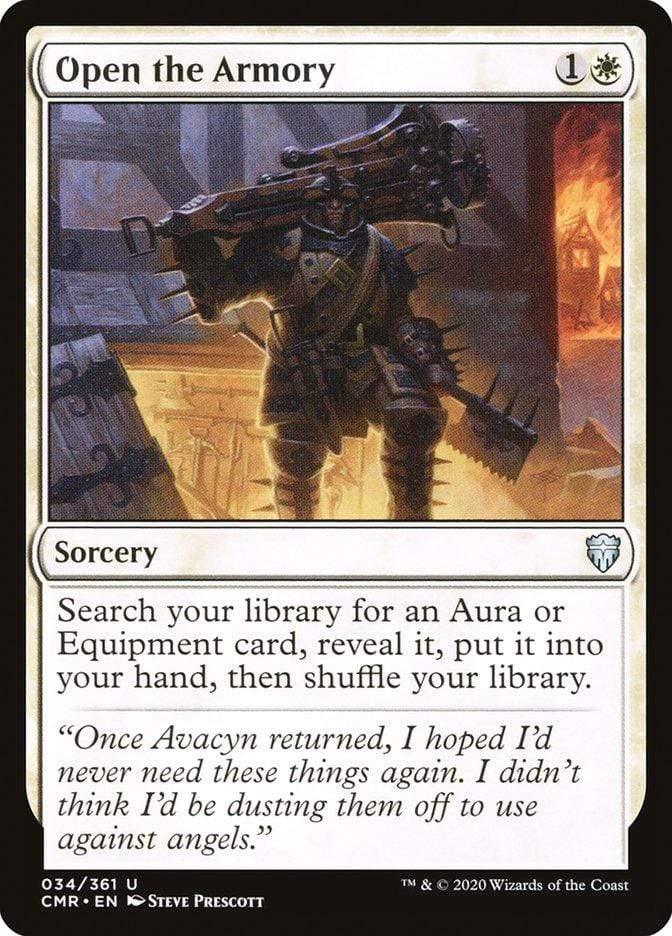 Magic: The Gathering MTG Single Open the Armory [Commander Legends]