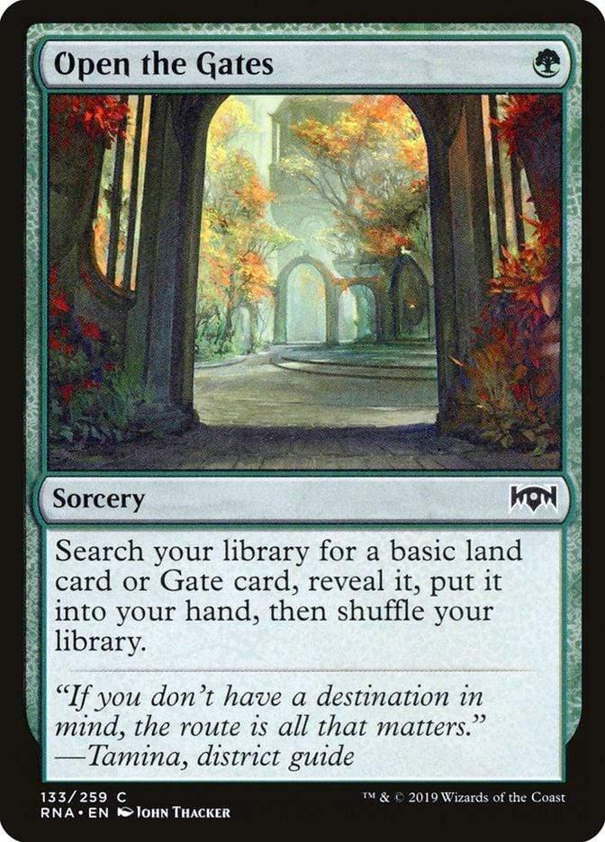 Magic: The Gathering MTG Single Open the Gates [Ravnica Allegiance]