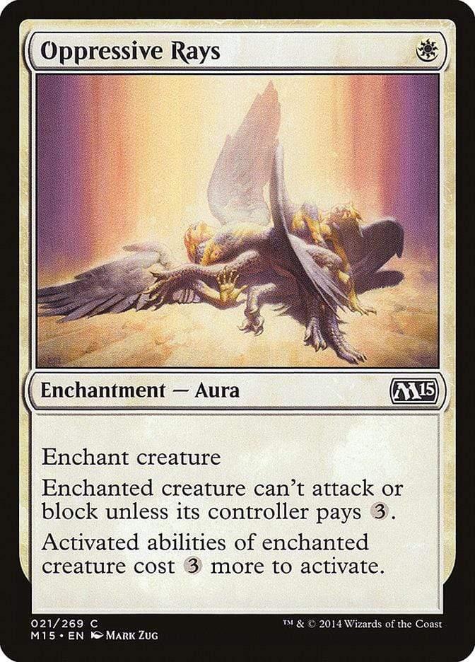 Magic: The Gathering MTG Single Oppressive Rays [Magic 2015]