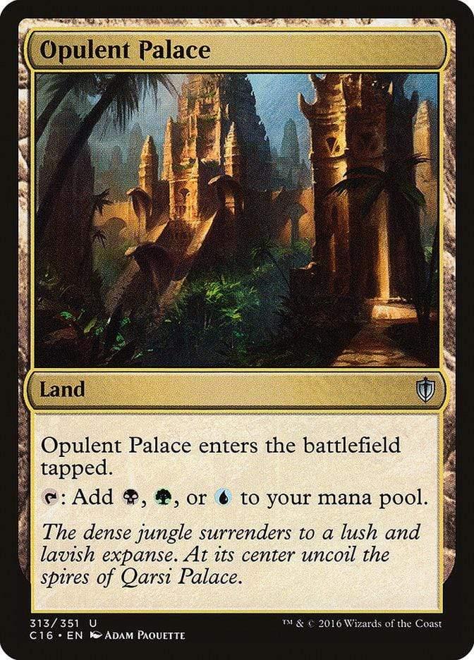 Magic: The Gathering MTG Single Opulent Palace [Commander 2016]