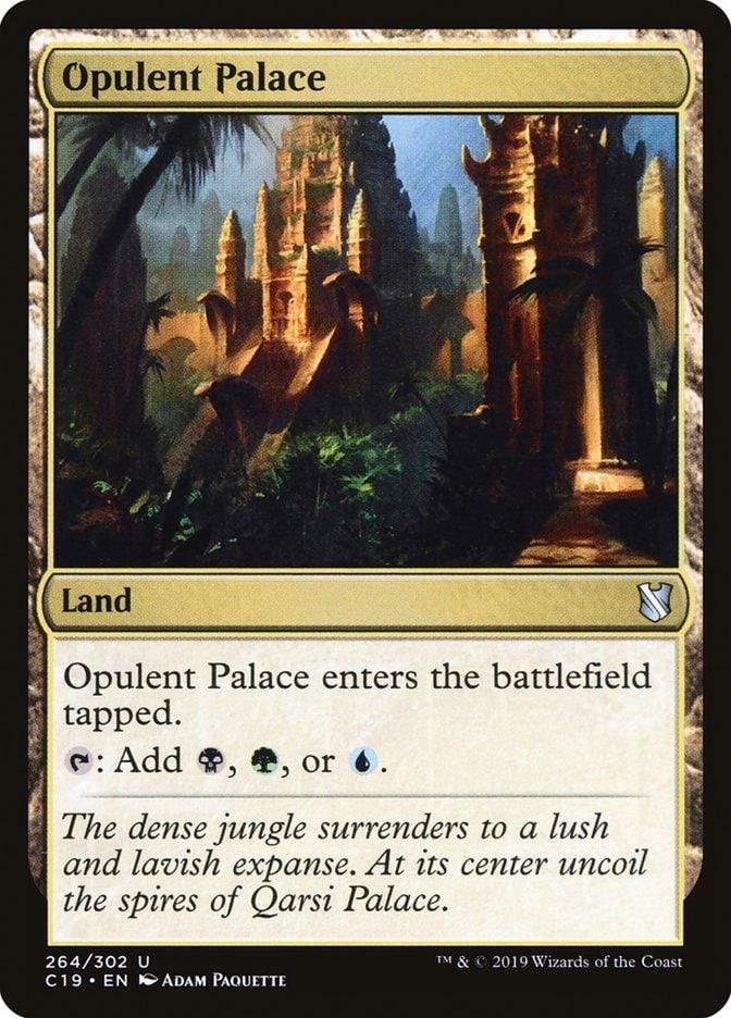 Magic: The Gathering MTG Single Opulent Palace [Commander 2019]