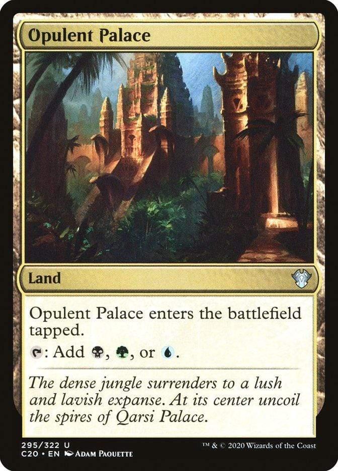 Magic: The Gathering MTG Single Opulent Palace [Commander 2020]