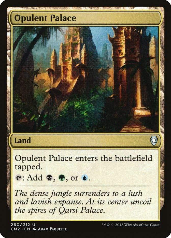 Magic: The Gathering MTG Single Opulent Palace [Commander Anthology Volume II]