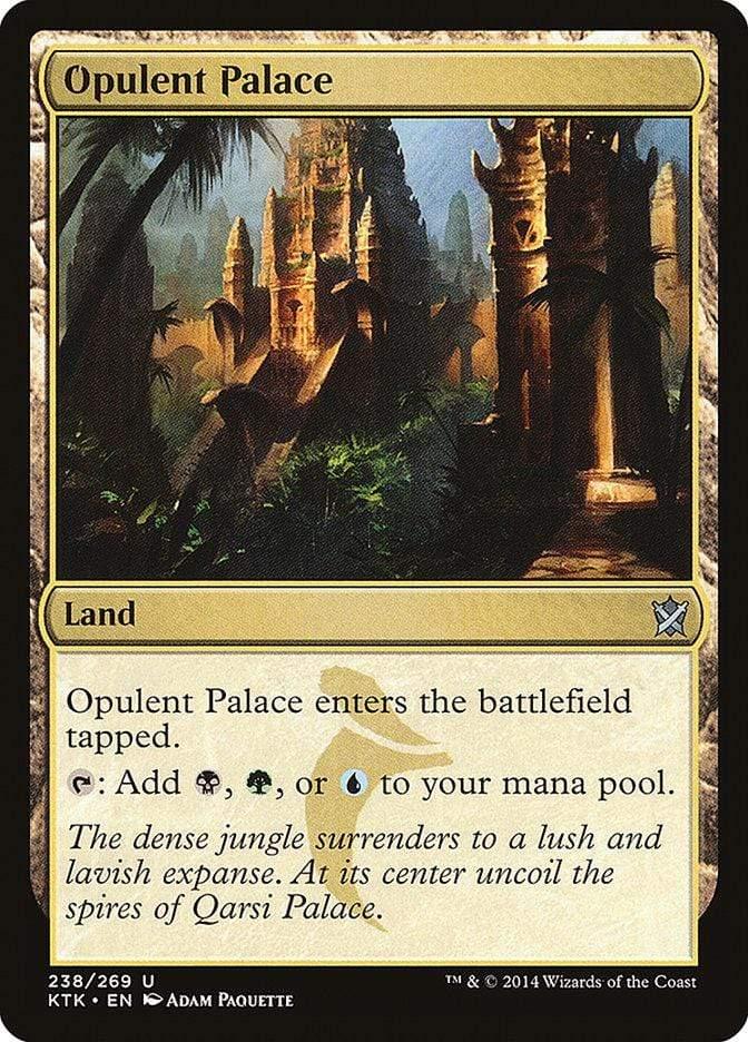 Magic: The Gathering MTG Single Opulent Palace [Khans of Tarkir]