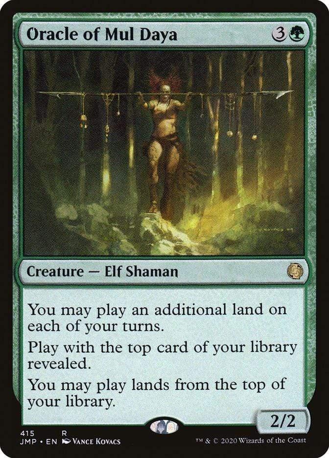 Magic: The Gathering MTG Single Oracle of Mul Daya [Jumpstart]