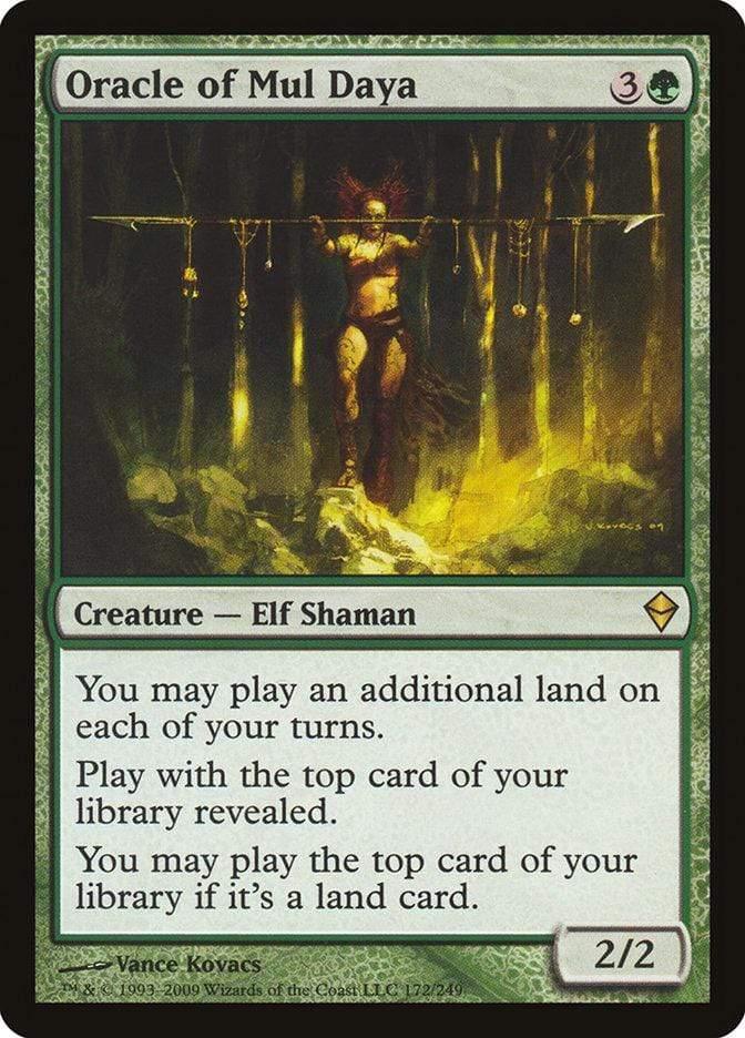 Magic: The Gathering MTG Single Oracle of Mul Daya [Zendikar]
