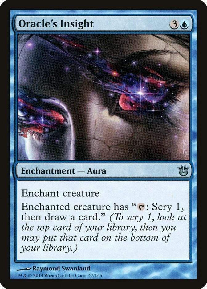 Magic: The Gathering MTG Single Oracle's Insight [Born of the Gods]