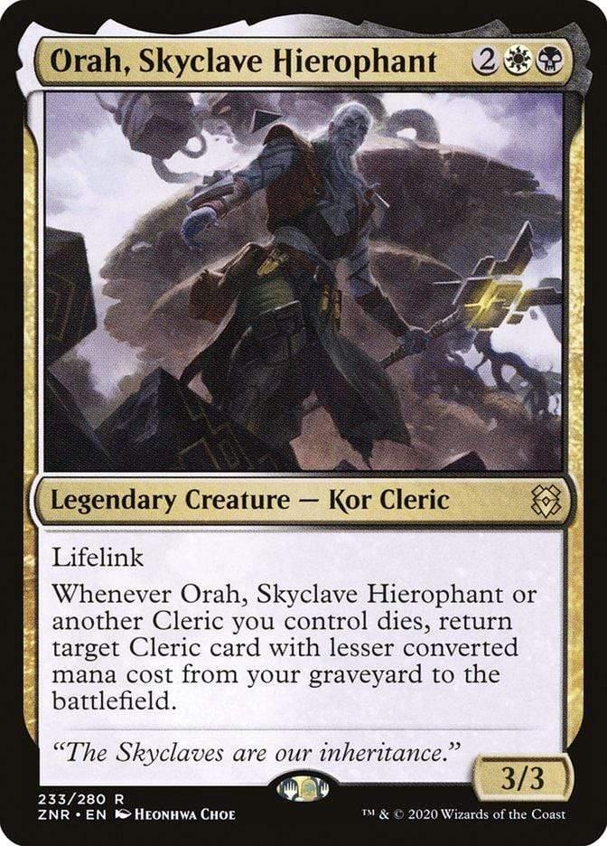 Magic: The Gathering MTG Single Orah, Skyclave Hierophant [Zendikar Rising]