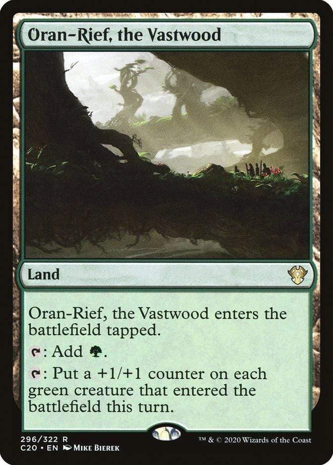 Magic: The Gathering MTG Single Oran-Rief, the Vastwood [Commander 2020]
