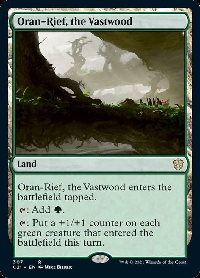 Magic: The Gathering MTG Single Oran-Rief, the Vastwood [Commander 2021]