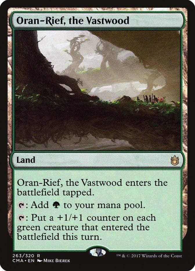 Magic: The Gathering MTG Single Oran-Rief, the Vastwood [Commander Anthology]