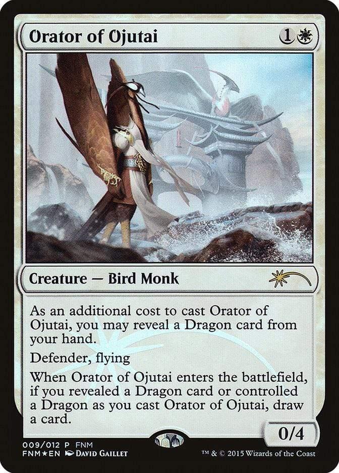 Magic: The Gathering MTG Single Orator of Ojutai [Friday Night Magic 2015]