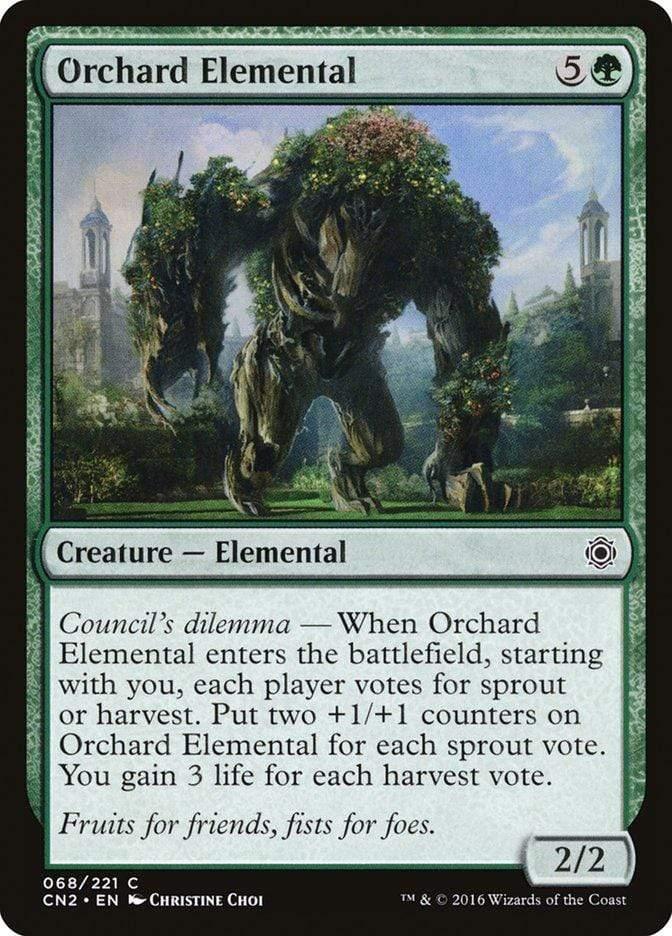 Magic: The Gathering MTG Single Orchard Elemental [Conspiracy: Take the Crown]