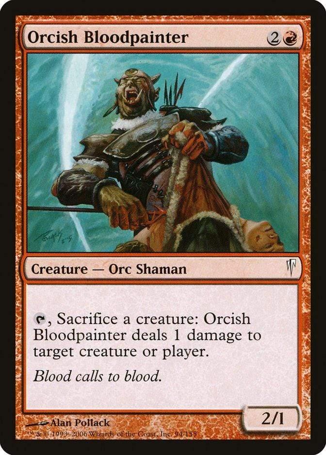Magic: The Gathering MTG Single Orcish Bloodpainter [Coldsnap]