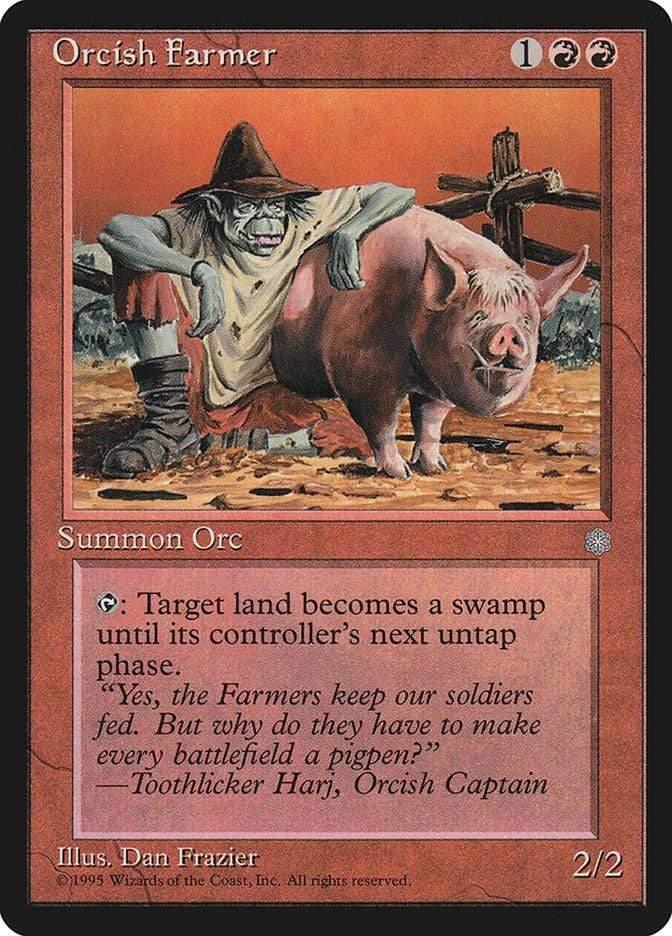 Magic: The Gathering MTG Single Orcish Farmer [Ice Age]