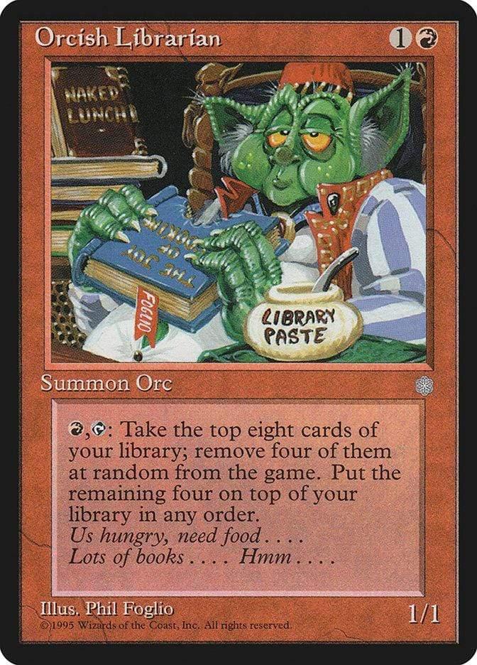 Magic: The Gathering MTG Single Orcish Librarian [Ice Age]