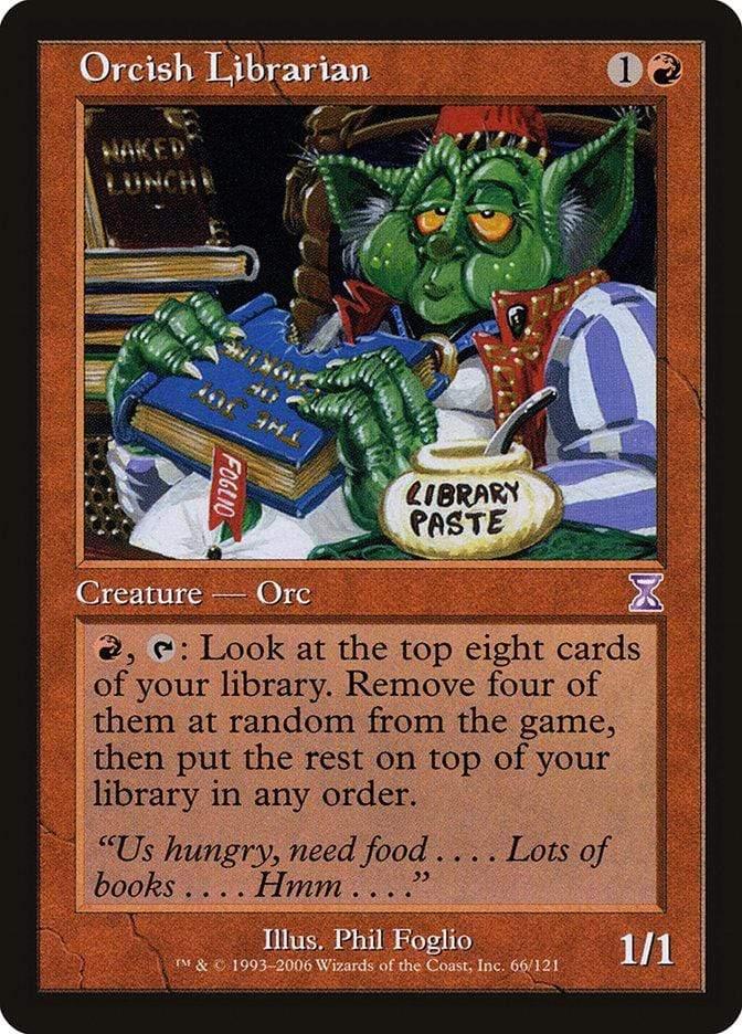 Magic: The Gathering MTG Single Orcish Librarian [Time Spiral Timeshifted]