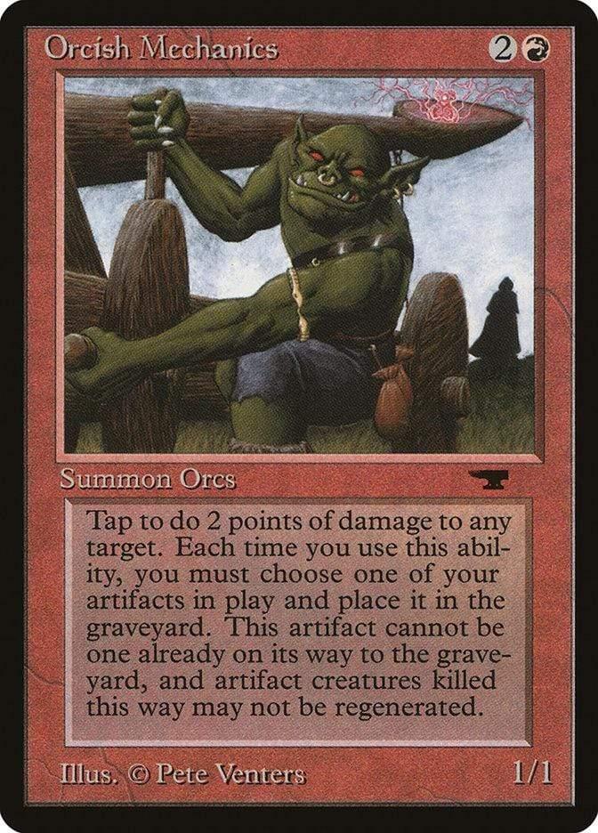 Magic: The Gathering MTG Single Orcish Mechanics [Antiquities]