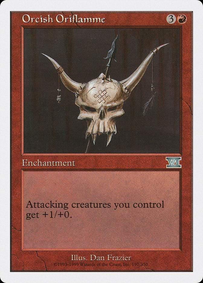 Magic: The Gathering MTG Single Orcish Oriflamme [Classic Sixth Edition]