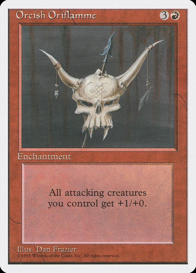 Magic: The Gathering MTG Single Orcish Oriflamme [Fourth Edition]