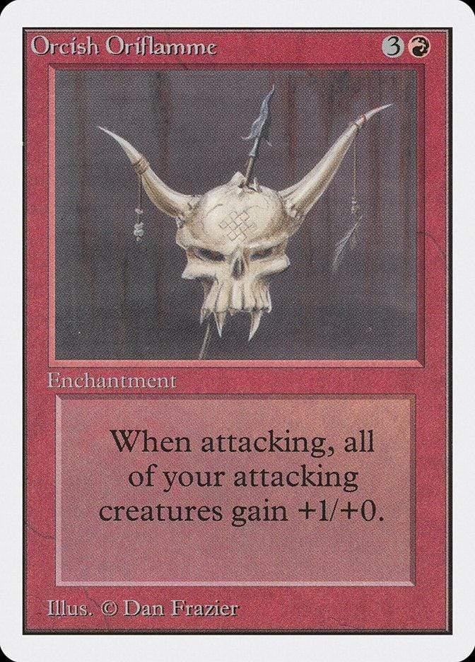 Magic: The Gathering MTG Single Orcish Oriflamme [Unlimited Edition]