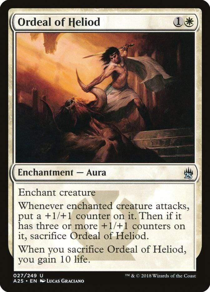 Magic: The Gathering MTG Single Ordeal of Heliod [Masters 25]