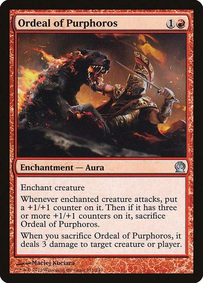 Magic: The Gathering MTG Single Ordeal of Purphoros [Theros]