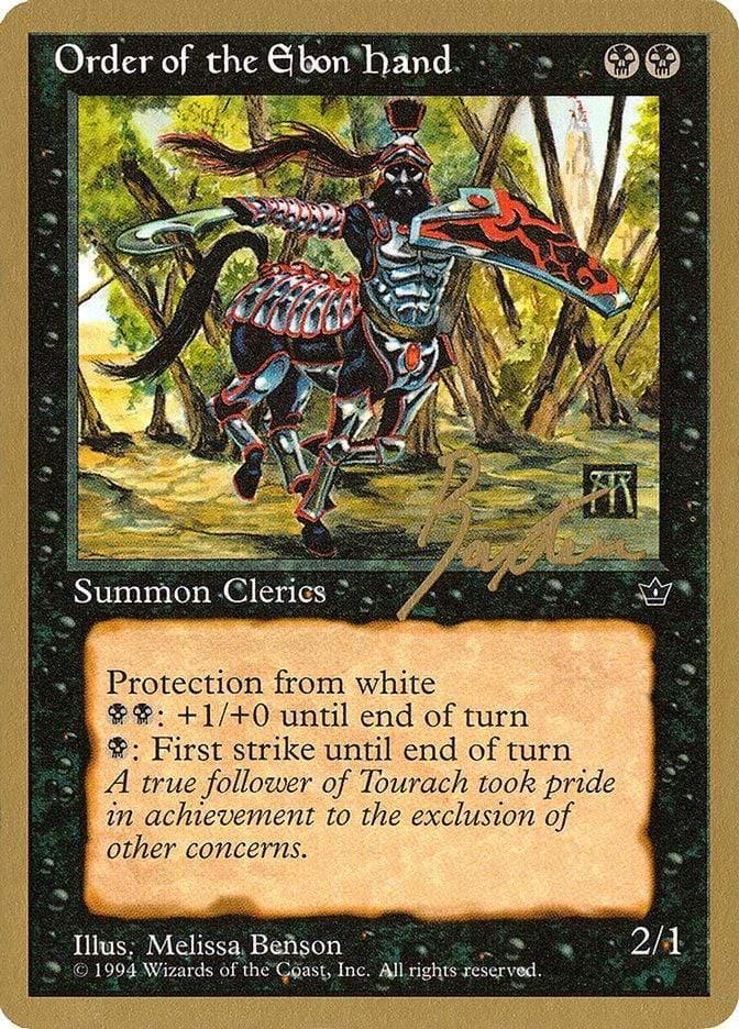 Magic: The Gathering MTG Single Order of the Ebon Hand [Pro Tour Collector Set]