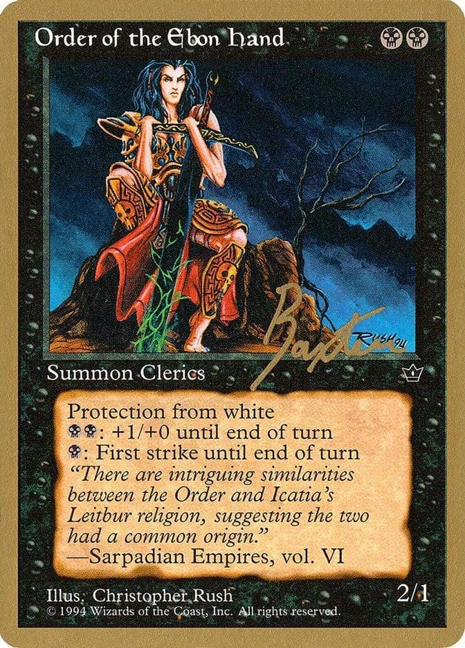 Magic: The Gathering MTG Single Order of the Ebon Hand [Pro Tour Collector Set]
