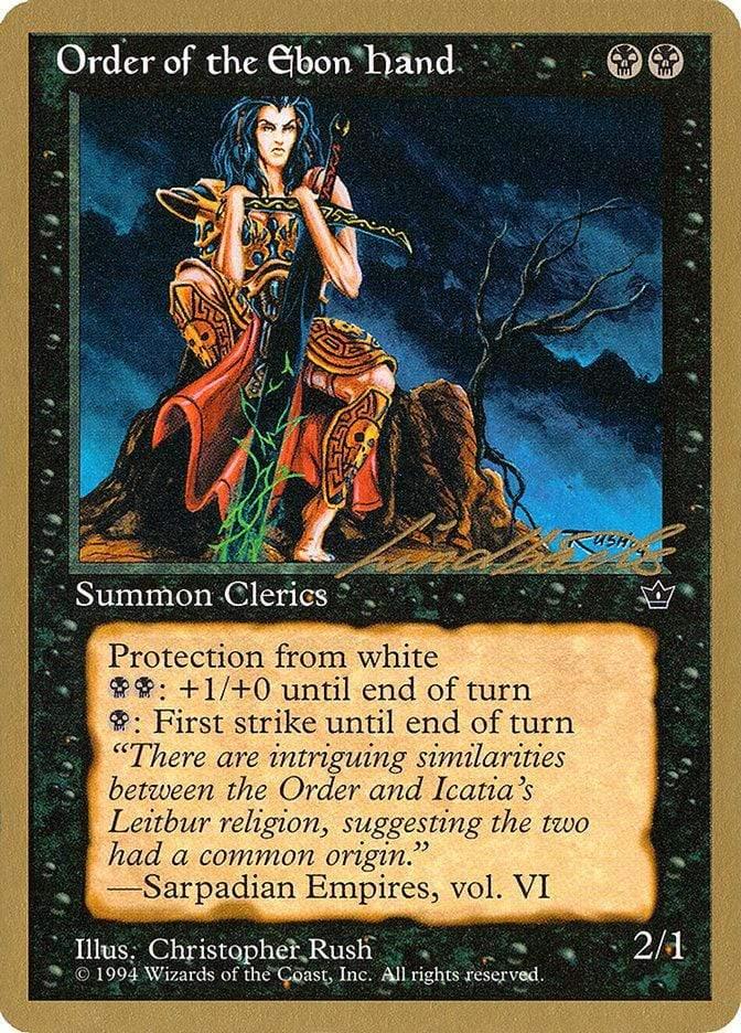 Magic: The Gathering MTG Single Order of the Ebon Hand [Pro Tour Collector Set]