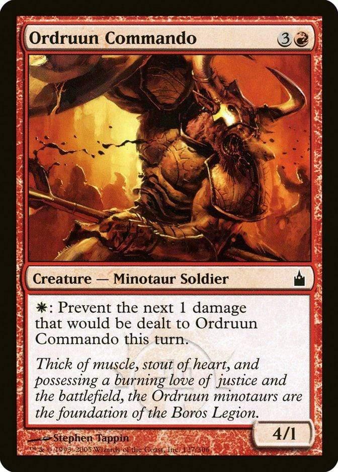 Magic: The Gathering MTG Single Ordruun Commando [Ravnica: City of Guilds]