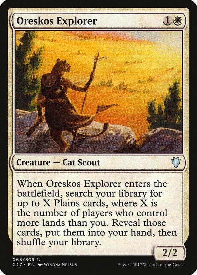 Magic: The Gathering MTG Single Oreskos Explorer [Commander 2017]