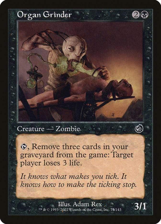 Magic: The Gathering MTG Single Organ Grinder [Torment]