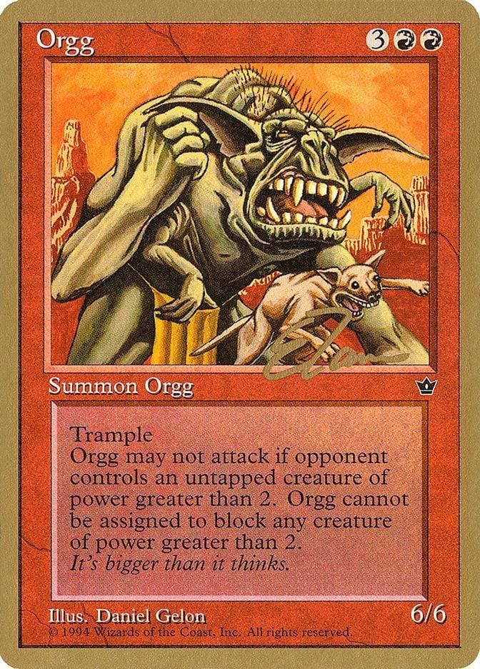 Magic: The Gathering MTG Single Orgg [Pro Tour Collector Set]