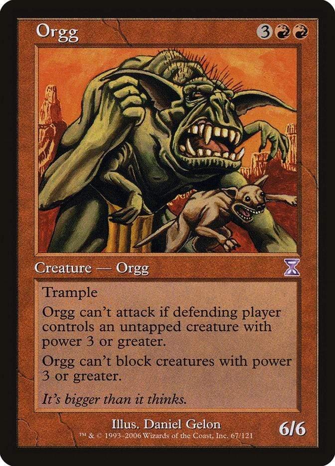 Magic: The Gathering MTG Single Orgg [Time Spiral Timeshifted]