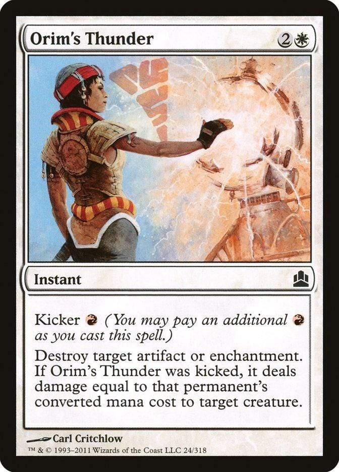 Magic: The Gathering MTG Single Orim's Thunder [Commander 2011]