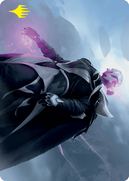 Magic: The Gathering MTG Single Oriq Loremage Art Card (Gold-Stamped Signature) [Strixhaven: School of Mages Art Series]