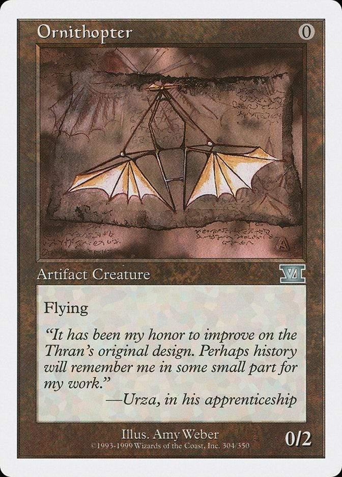 Magic: The Gathering MTG Single Ornithopter [Classic Sixth Edition]