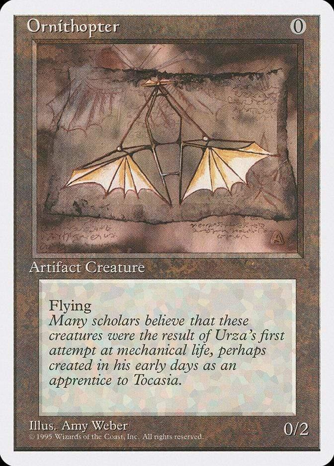 Magic: The Gathering MTG Single Ornithopter [Fourth Edition]