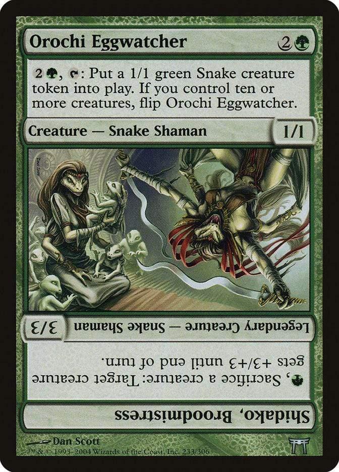 Magic: The Gathering MTG Single Orochi Eggwatcher // Shidako, Broodmistress [Champions of Kamigawa]