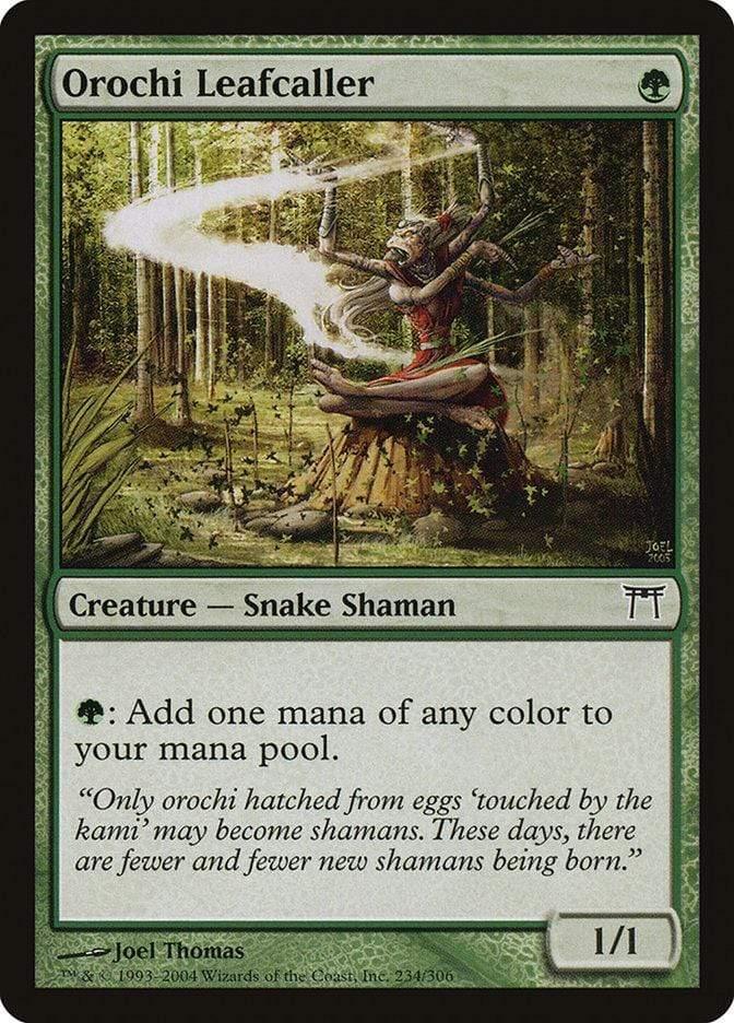 Magic: The Gathering MTG Single Orochi Leafcaller [Champions of Kamigawa]